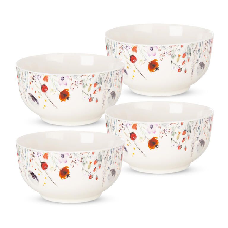Sada porcelánových misek MÁK 4 ks