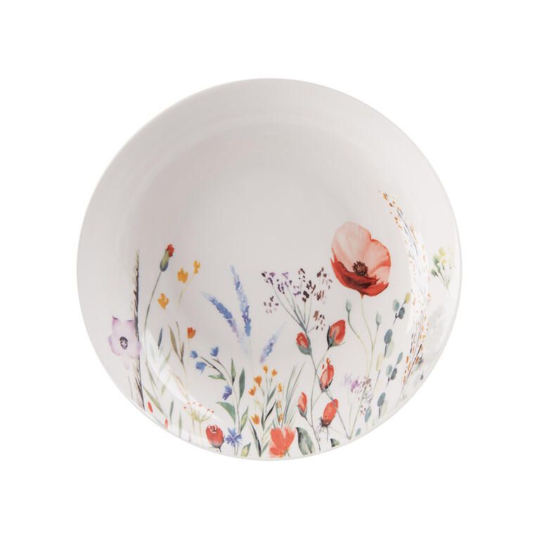 Porcelánový hluboký talíř MÁK   20,5 cm
