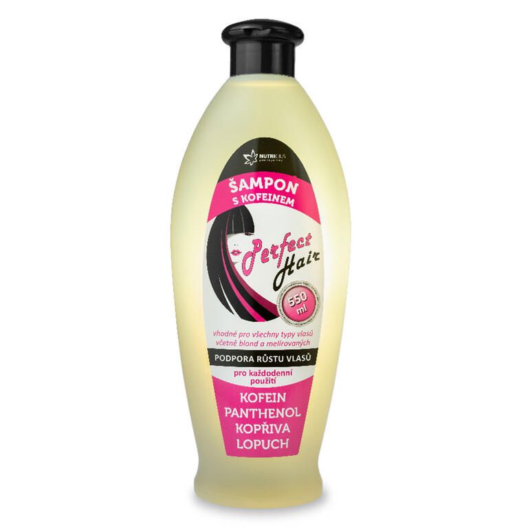 Perfect HAIR kofeinový šampon 550 ml