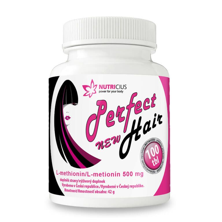 Perfect HAIR new - methionin 500 mg .100 tbl.
