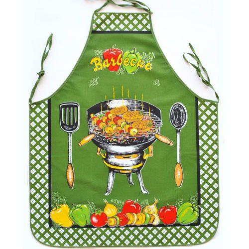 Kuchyňská zástěra BARBECUE