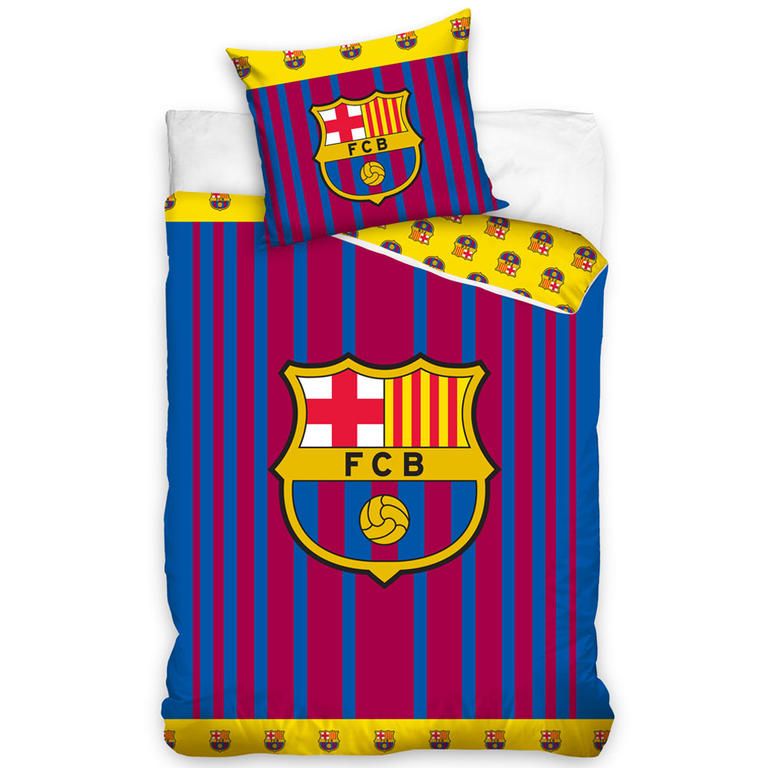 Lenjerie de pat din bumbac FC Barcelona
