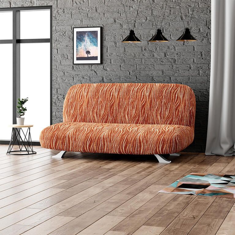 dvojkřeslo s dřevěnými rukojeťmi (š. 80 - 140 cm)