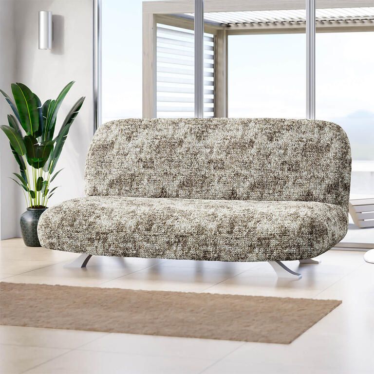 dvojkřeslo s dřevěnými rukojeťmi (š. 80 -140 cm)