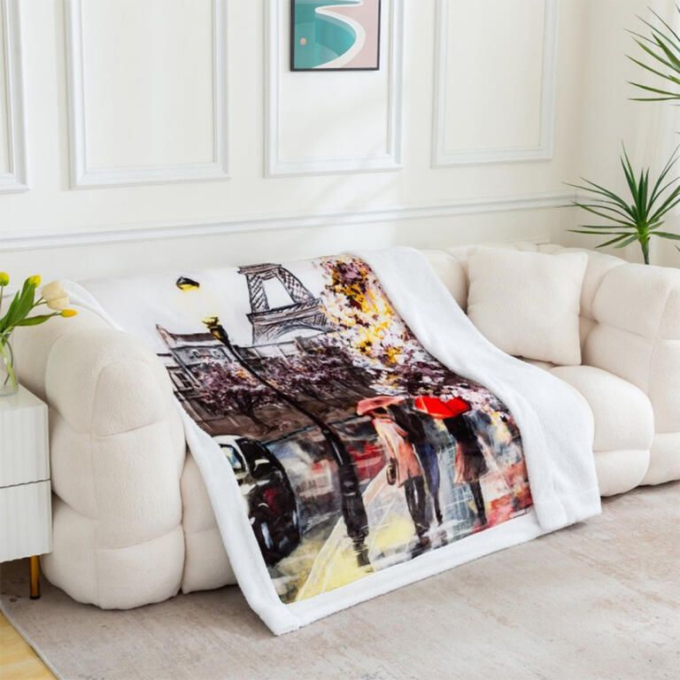 Pătură cu blăniță PARIS 150 x 200 cm