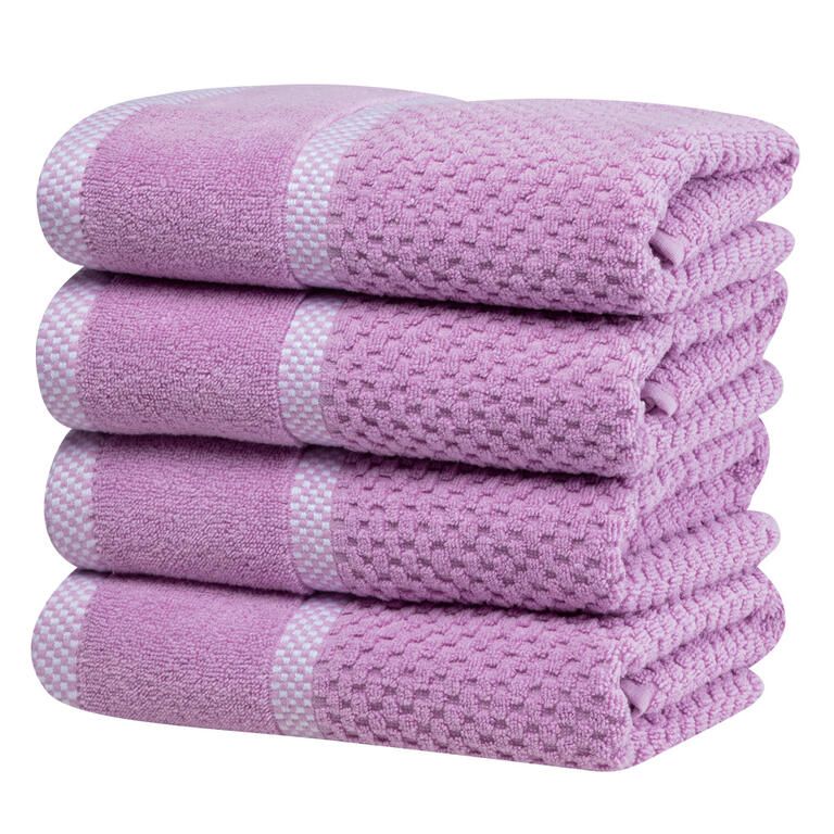 Zestaw ręczników frotte MODENA kolor bzu 50 x 100 cm 4 szt.