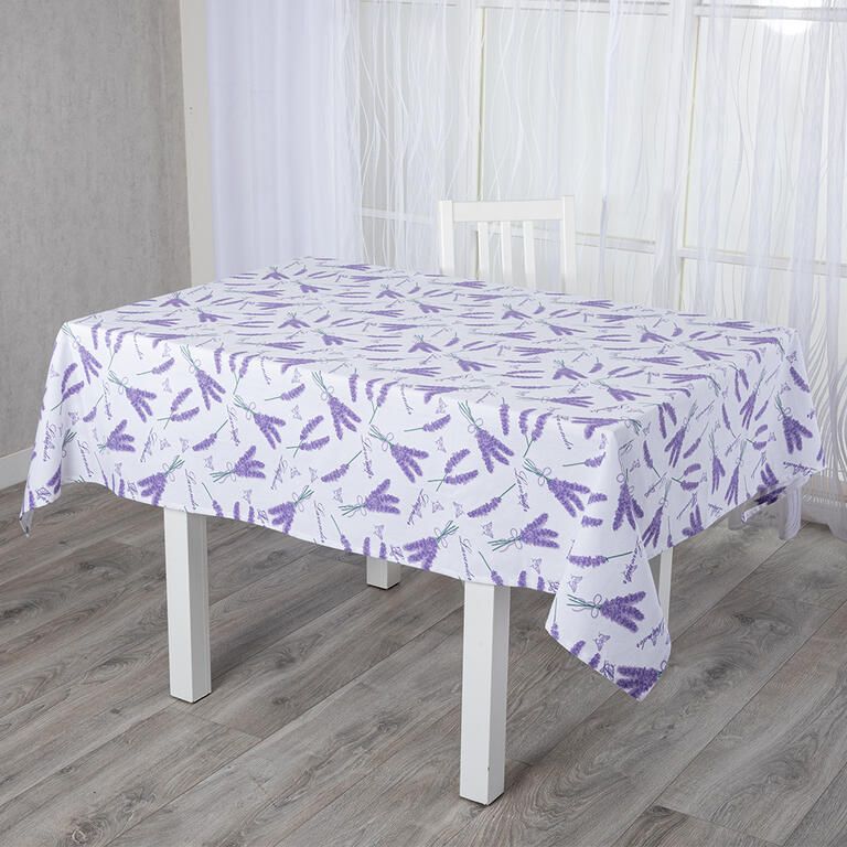 Obrus   s potlačou LEVANDUĽA 140 x 180 cm