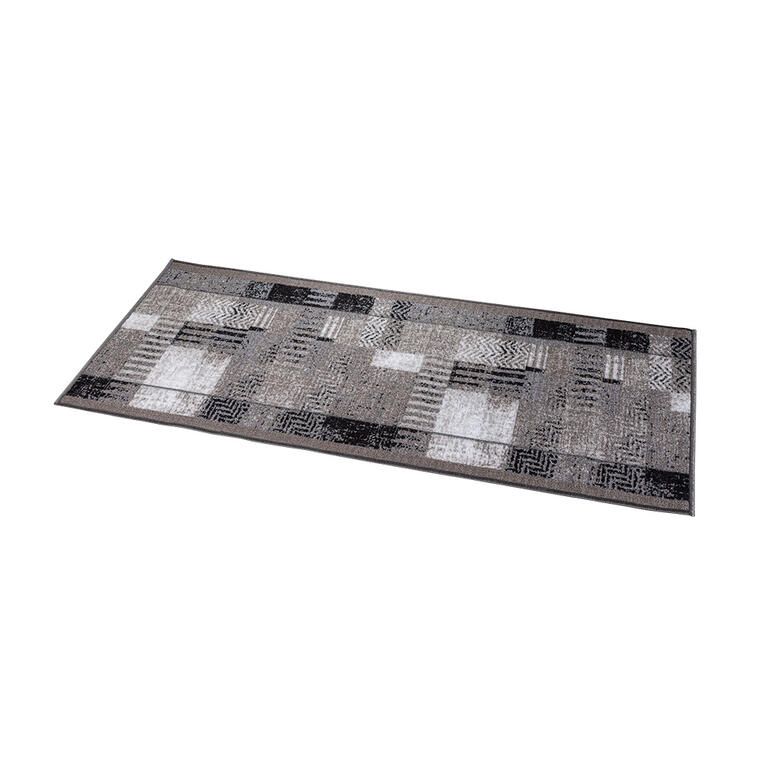Dywan bieżnik Patchwork szary