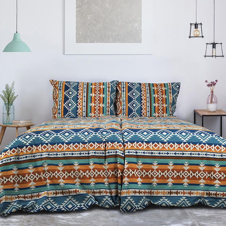 Flanelové ložní povlečení AZTEC SPIRIT