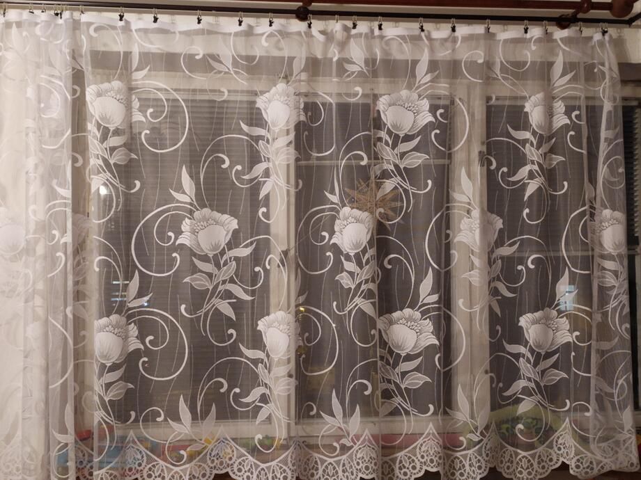 Hotová žakárová záclona VERONIKA 350 x 160 cm - galerie #5