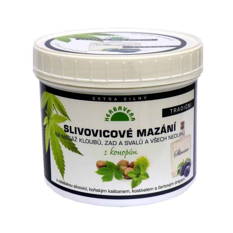 Slivovicové mazání na klouby