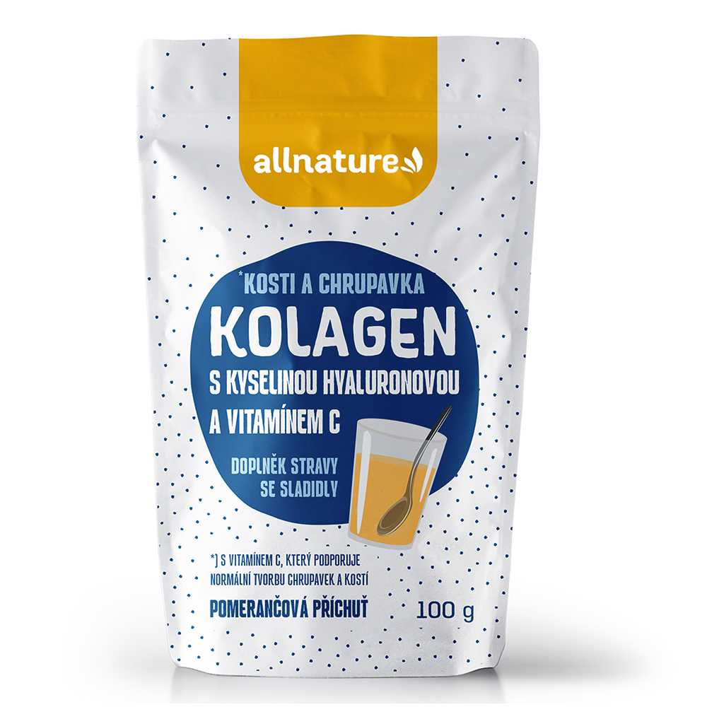 Kolagen s kyselinou hyaluronovou a vitamínem C  3 +1 ZDARMA