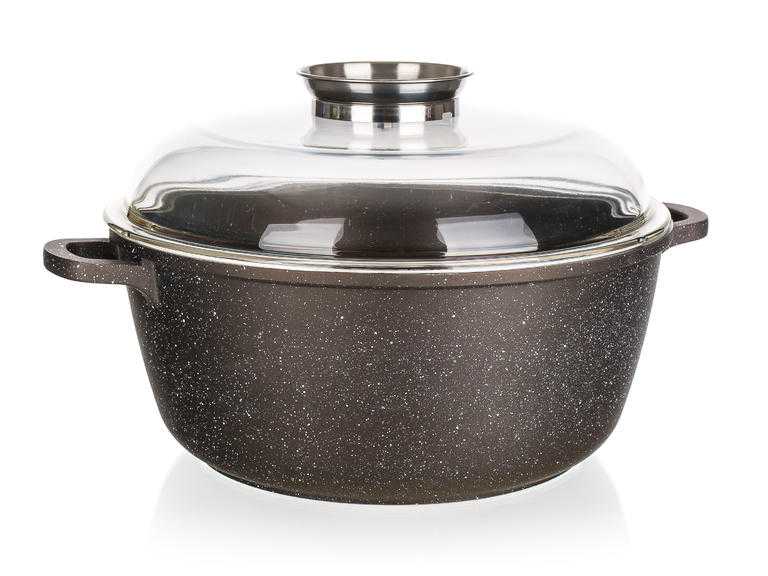 Kastrol s nepřilnavým povrchem, BANQUET PREMIUM Dark Brown 6,7 l - galerie #1