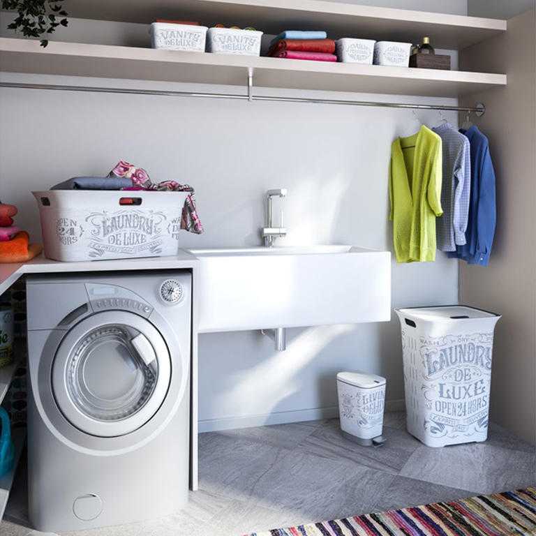 Rezervoar din plastic pentru baie CHIC Laundry Bag S 5 l - galerie #2