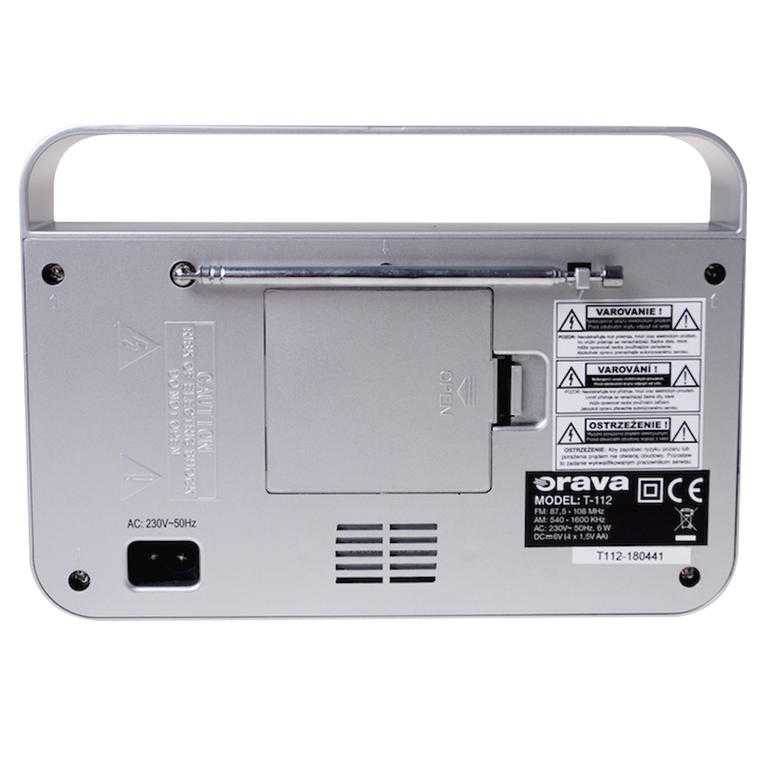 Orava Přenosné rádio T-112
