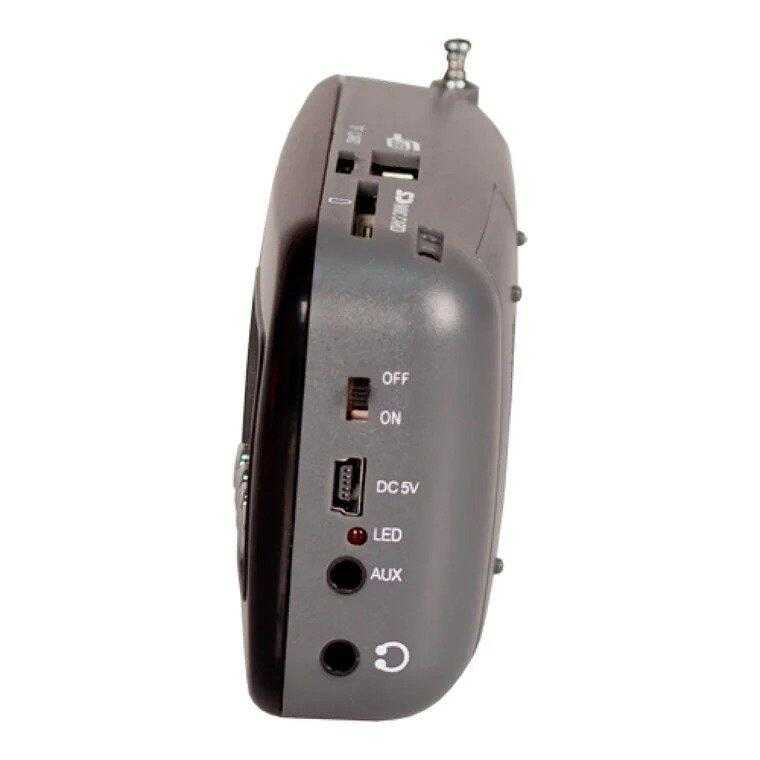 Přenosné radio s USB Orava RP-130 B černé - galerie #2