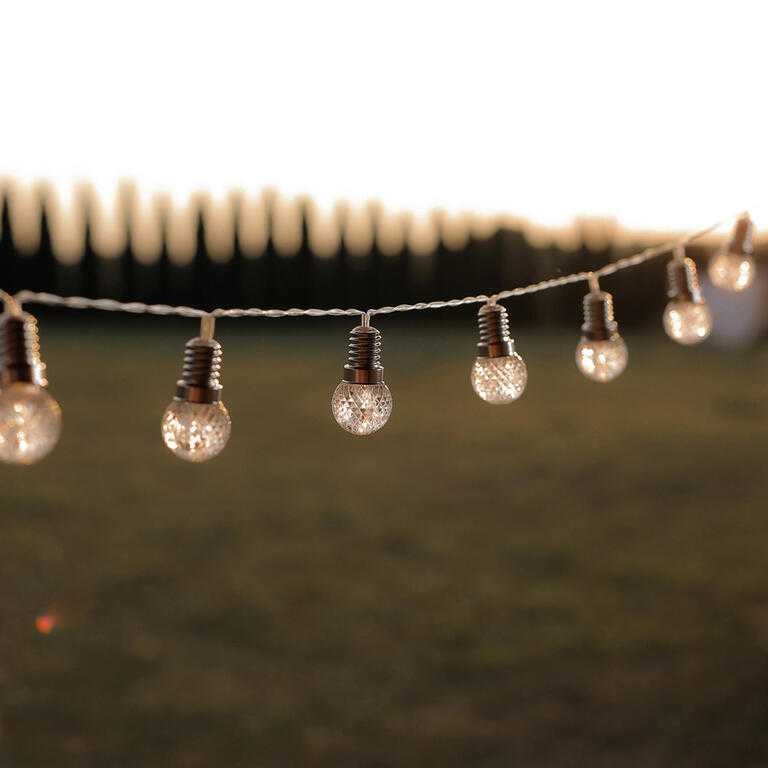 Łańcuch świetlny z 20 żarówkami LED 2,4 m - galeria #1