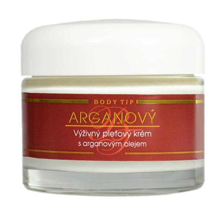 Výživný pleťový krém s Bio arganovým olejem BODY TIP 50 ml - galerie #1