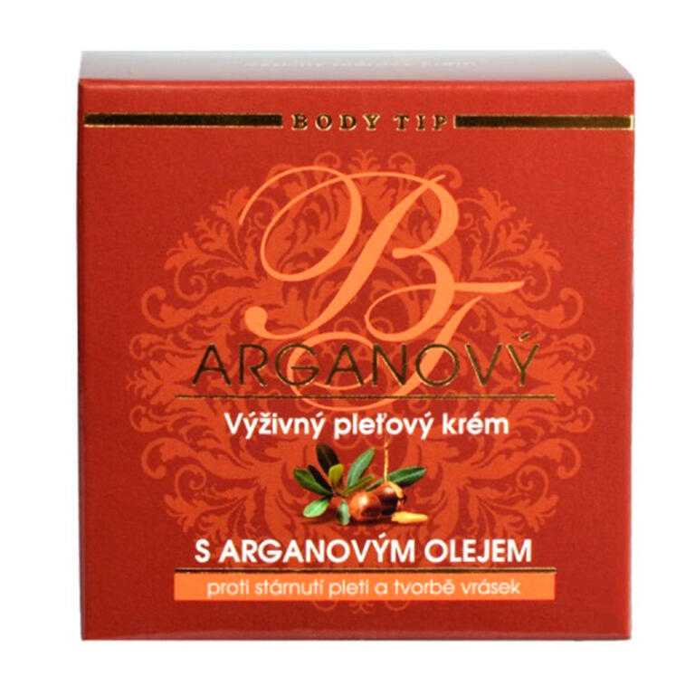 Výživný pleťový krém s Bio arganovým olejem BODY TIP 50 ml - galerie #2