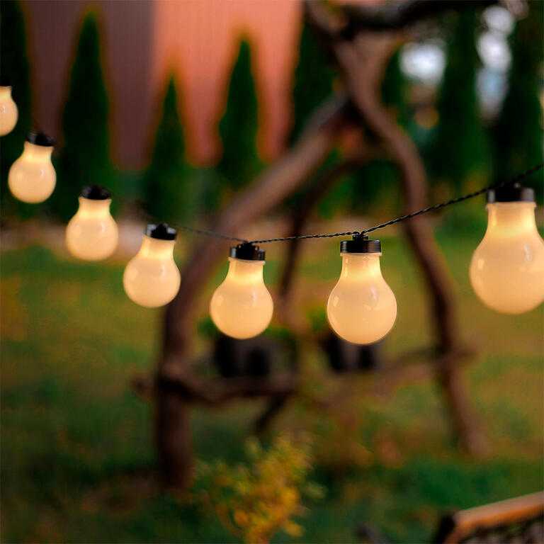 Světelný řetěz s 10 LED žárovkami 2,2 m - galerie #1