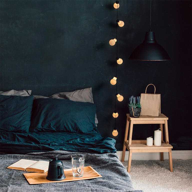 Světelný řetěz s 10 LED žárovkami 2,2 m - galerie #2
