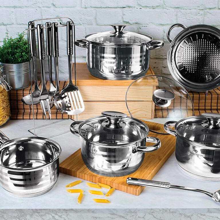 Sada riadu nerez Gourmet Line 17 dielov - galéria #1