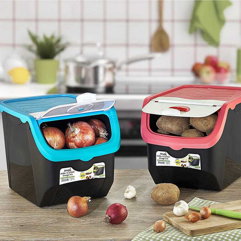 Plastový skladovací box na potraviny 12 l - galerie #3