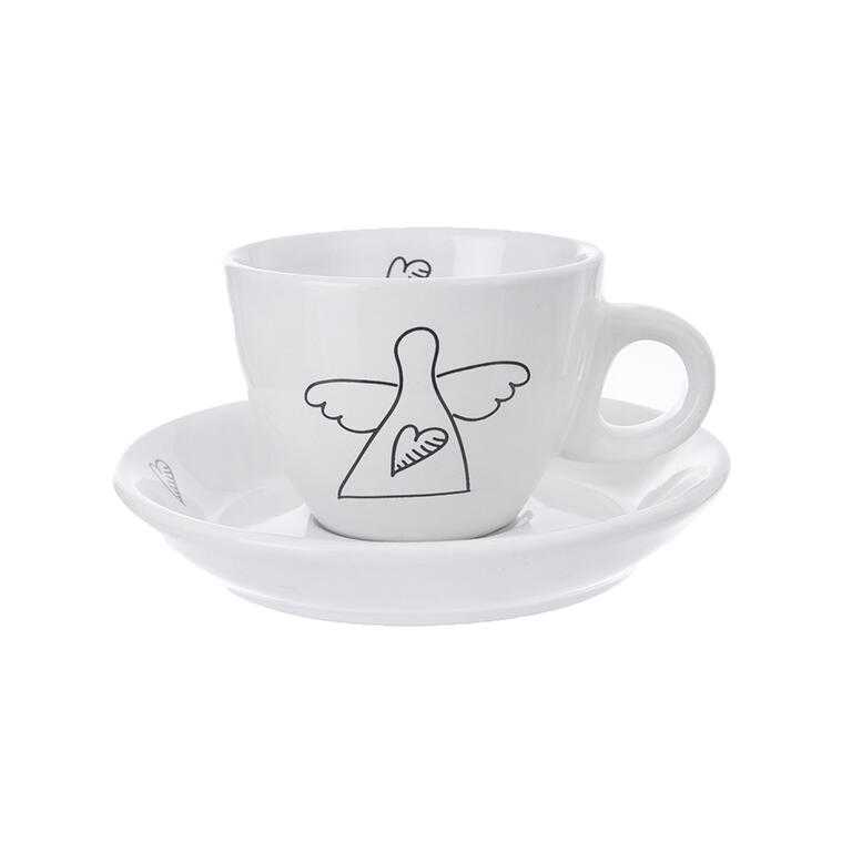 Sada hrnečků s podšálkem ANDĚL 90 ml 2 ks - galerie #2