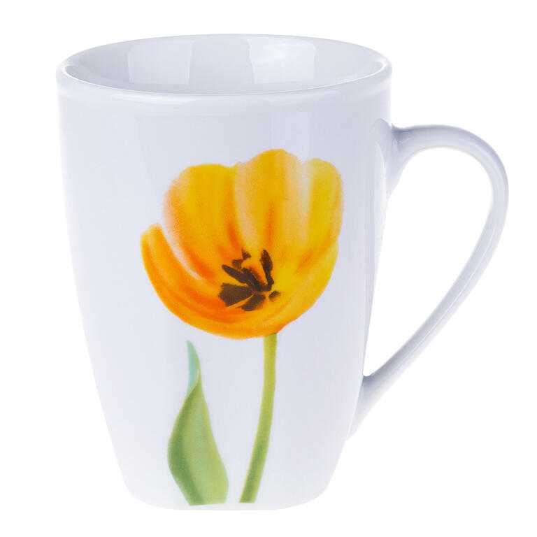Sada porcelánových hrnků TULIP 310 ml 6 ks - galerie #1