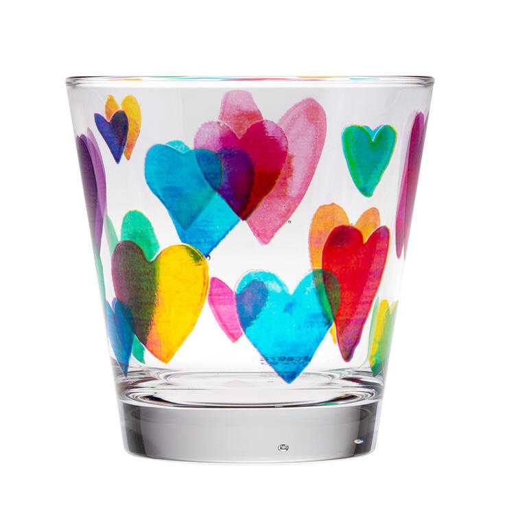 Sada pohárov LOVE RAINBOW 250 ml 6 ks - galéria #1