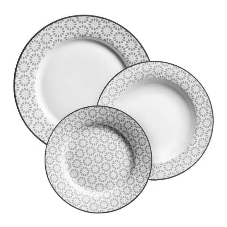 Porcelánová jídelní souprava ORNATE 18 ks - galerie #1