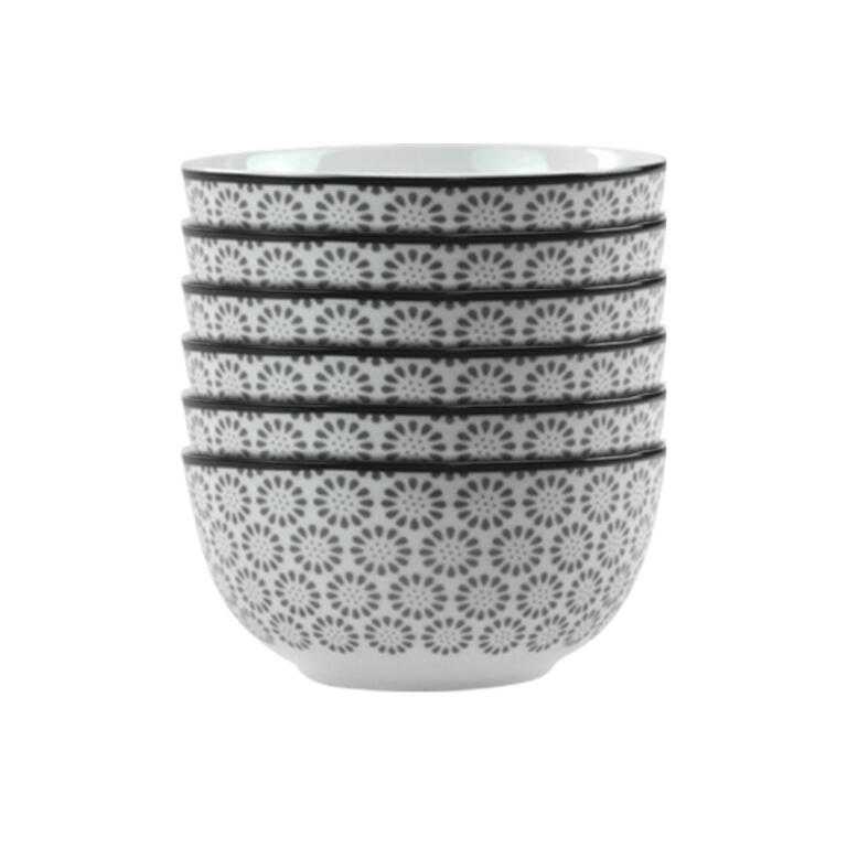 Sada porcelánových misiek ORNATE 6 ks - galéria #1