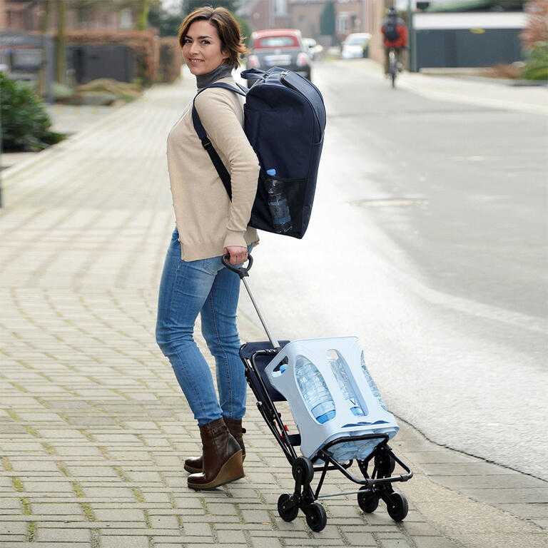Taška na kolečkách se sedátkem a termo vložkou - galerie #4