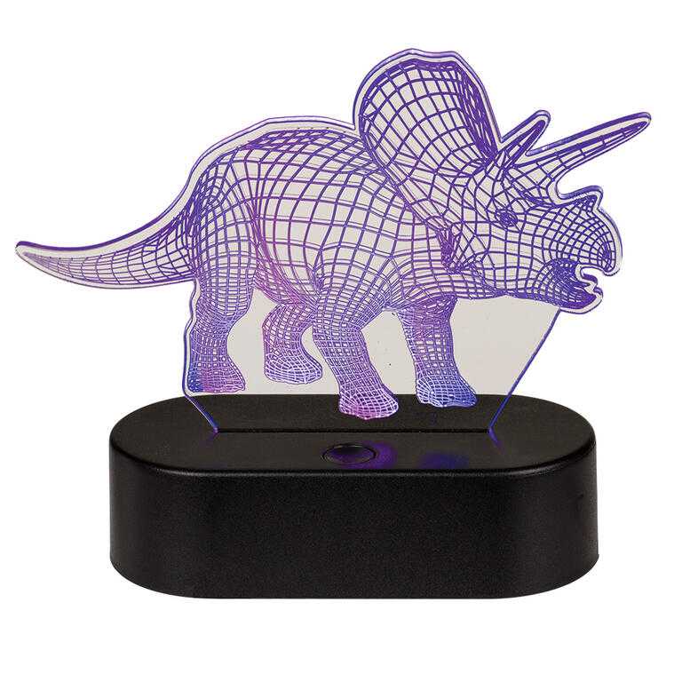 Detská lampička 3D TRICERATOPS - galéria #3