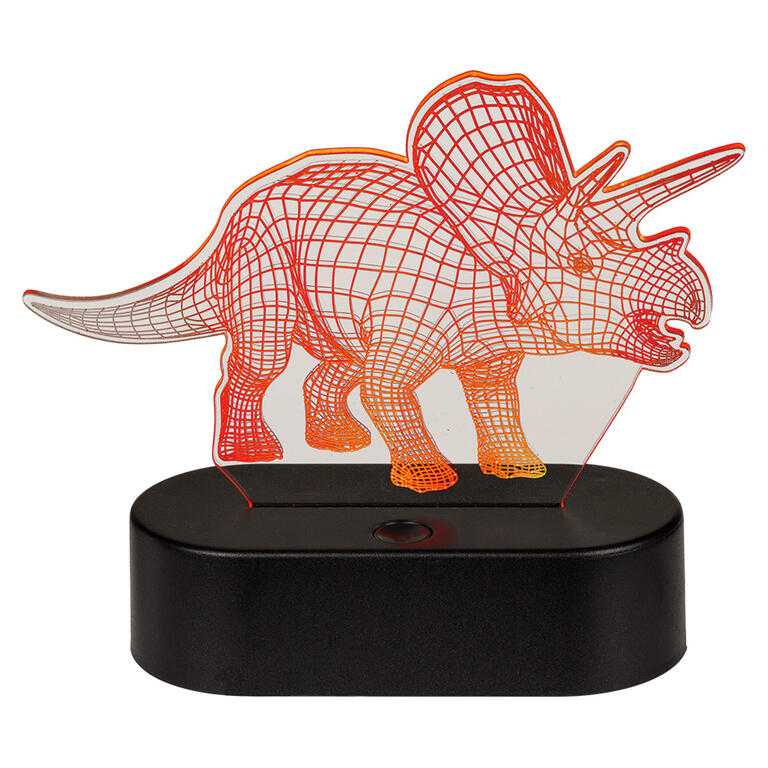 Detská lampička 3D TRICERATOPS - galéria #5