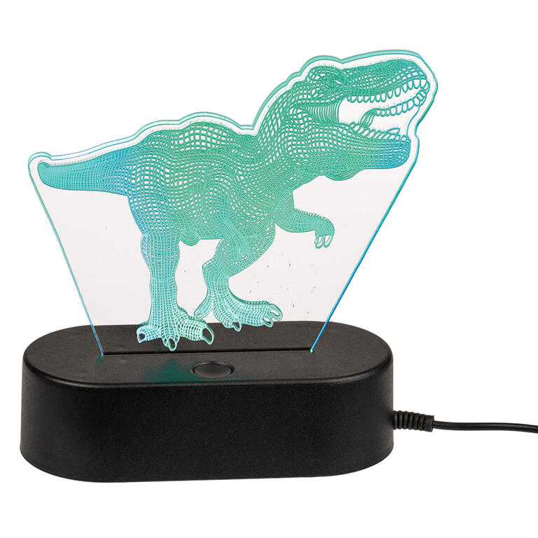 Detská lampička 3D T-REX - galéria #2