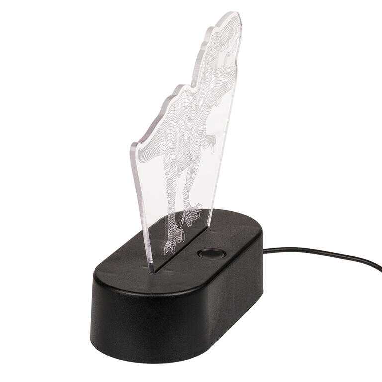 Detská lampička 3D T-REX - galéria #1