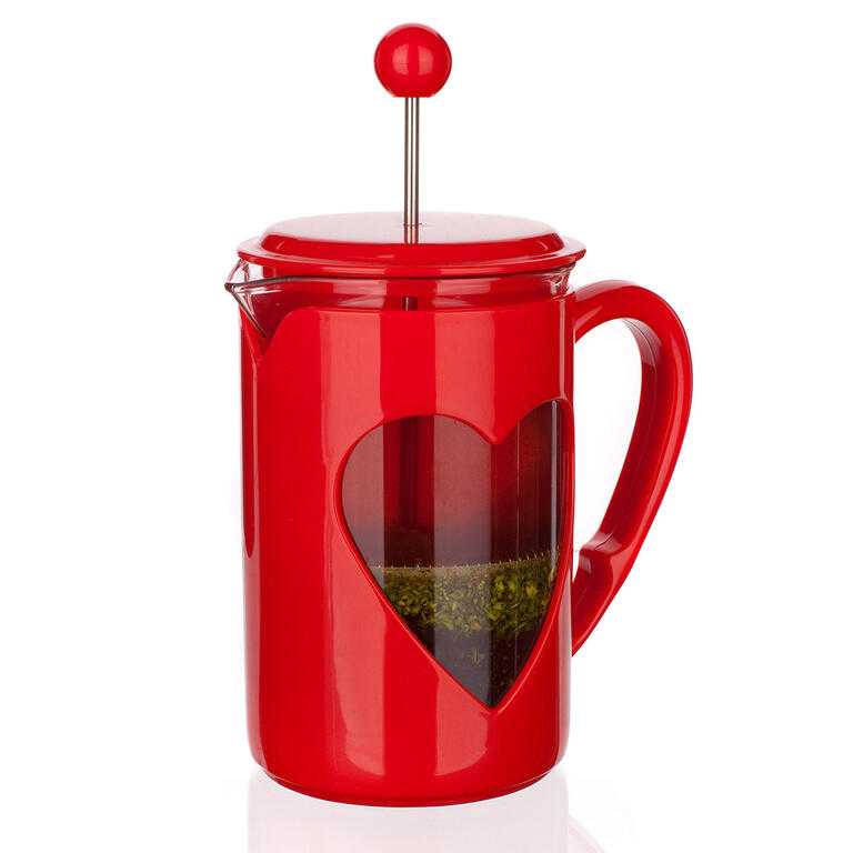French press SRDCE červená - galéria #1