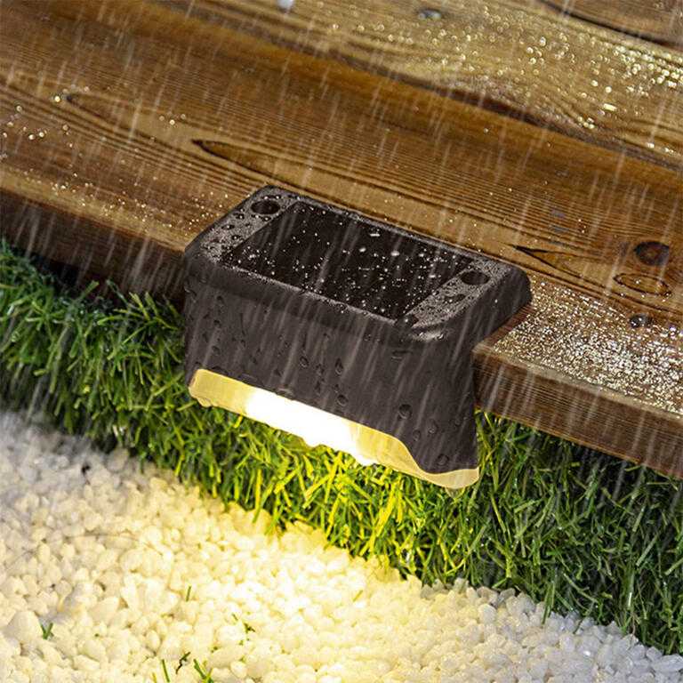 Solární LED světlo na schody či zábradlí, sada 8 ks - galerie #4