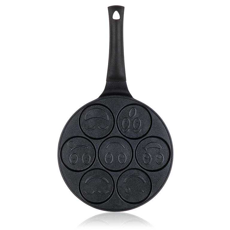 Pánev na 7 lívanců s nepřilnavým povrchem ALIVIA Smile 26 cm - galerie #2