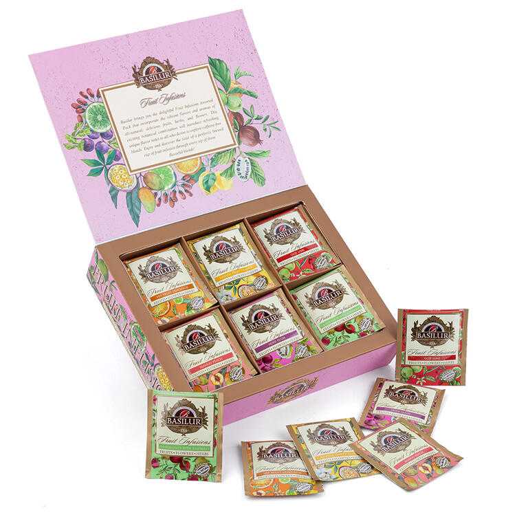 Dárková kazeta čajů FRUIT INFUSIONS Assorted 60 sáčků - galerie #2