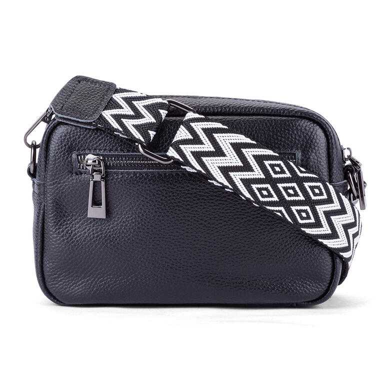 Dámska malá crossbody kabelka čierna - galéria #5
