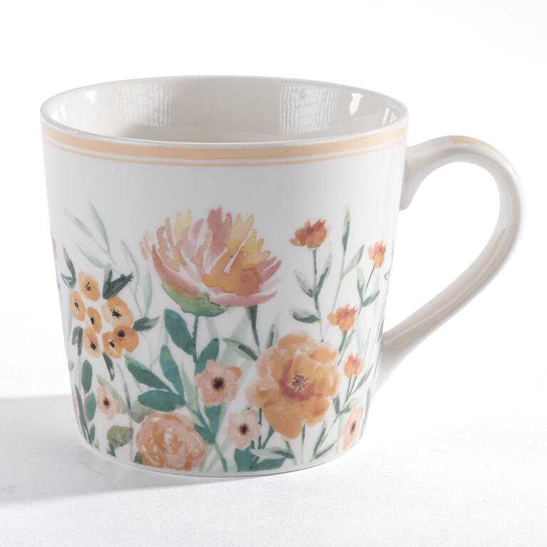 Porcelánový hrnek KVĚTY 440 ml - galerie #1