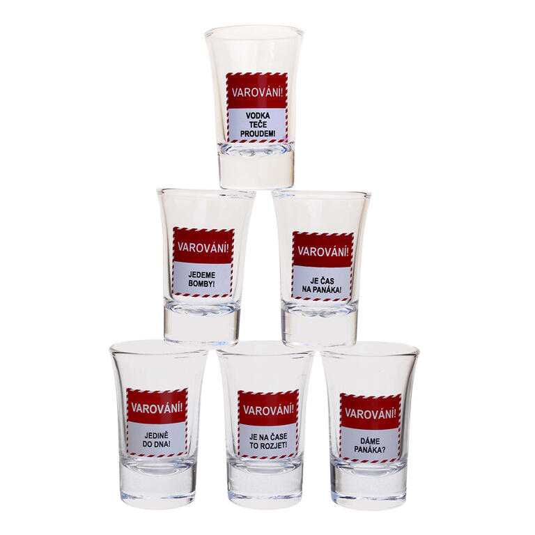 Sada 6 odlivek VAROVÁNÍ 40 ml - galerie #1