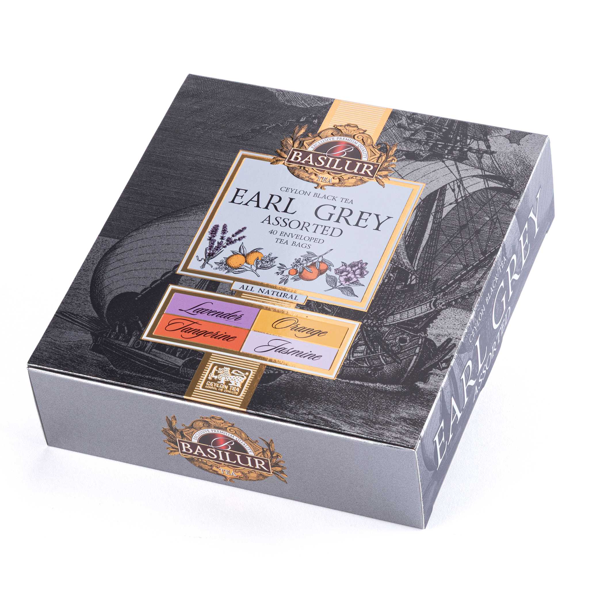 Čaje EARL GREY Assorted kolekce 40 sáčků