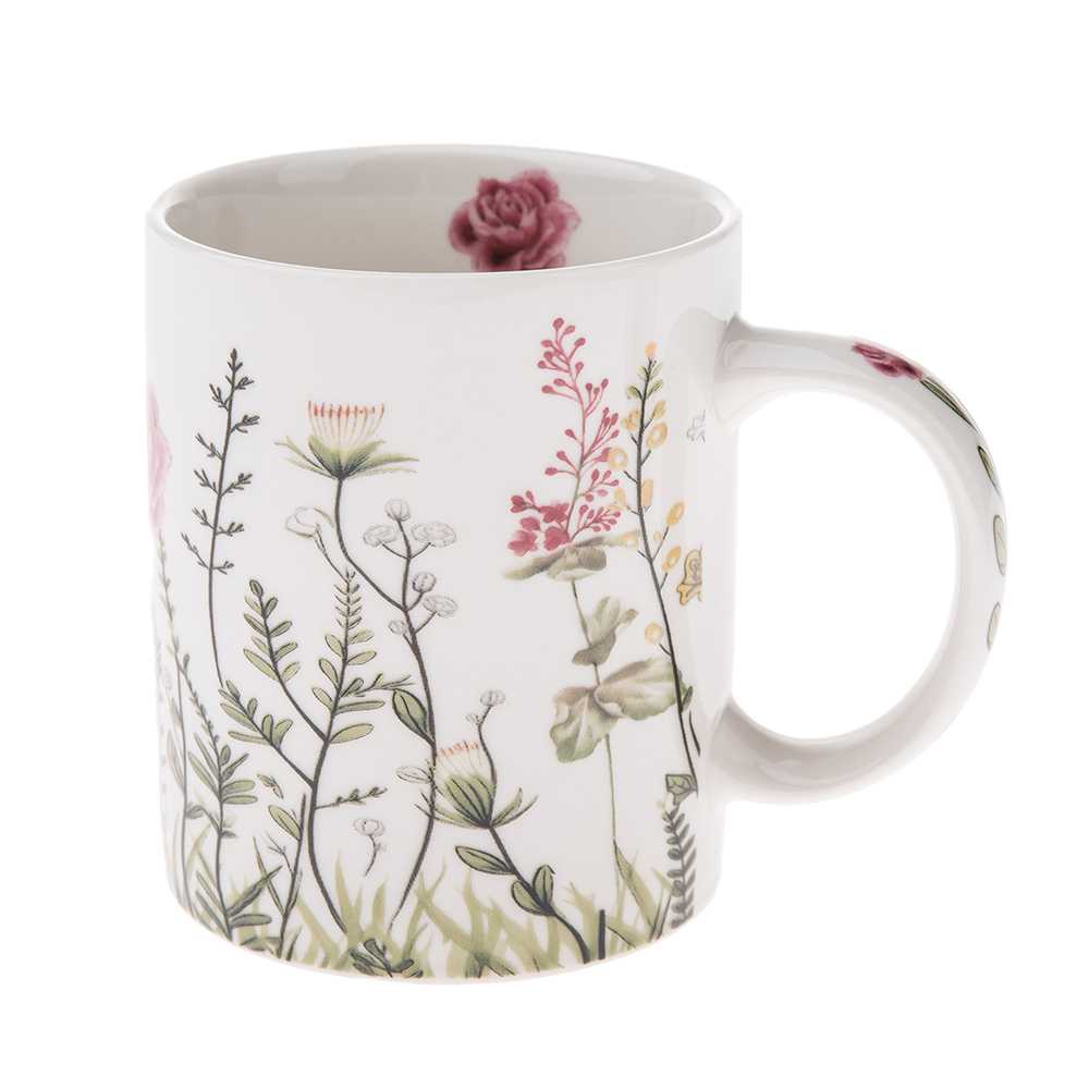 Sada porcelánových hrnků LETNÍ ZAHRADA 330 ml 2 ks