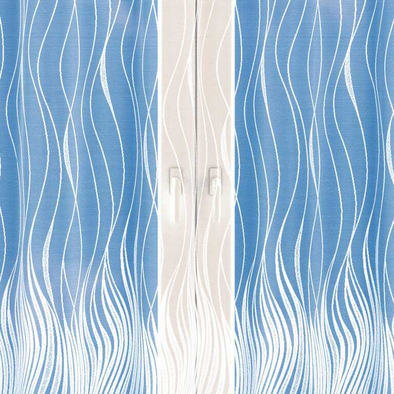 Hotová žakárová záclona KAROLÍNA 350 x 160 cm - galerie #1