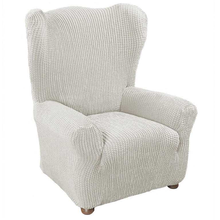 křeslo s dřevěnými rukojeťmi (š. 60 - 80 cm) - galerie #1