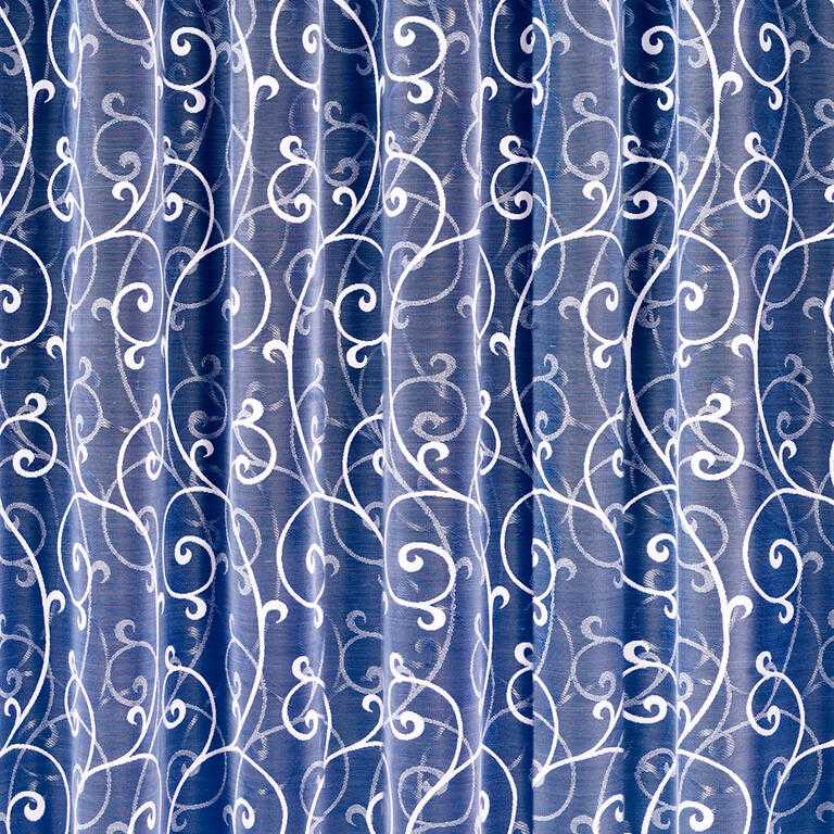 Hotová žakárová záclona JOANNA - balkonový komplet - galerie #1