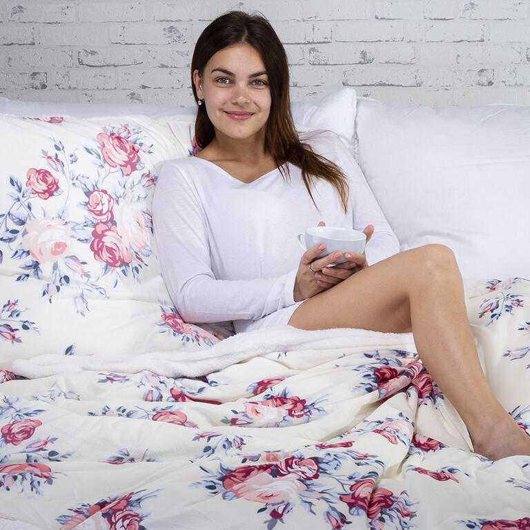 Baránková súprava z mikrovlákna ROSABELLA 3 ks + Hrejivé ponožky ZADARMO - galéria #3